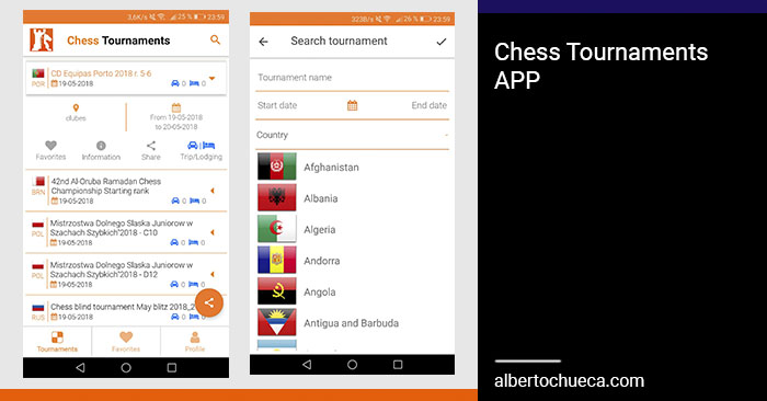 chess tournaments app