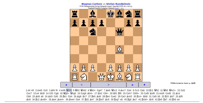 ChessBase Account - Online Player Encyclopedia with profiles on *every*  chess player! 