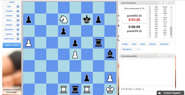 ▷ Li chess online: One of the top 3 strong websites of chess.