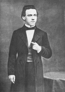 Paul Morphy, the man who played this famous game using the initiative in chess