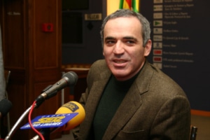 Watch a chess video on the great Garry Kasparov!