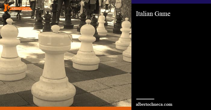 The Italian Opening for White - chess