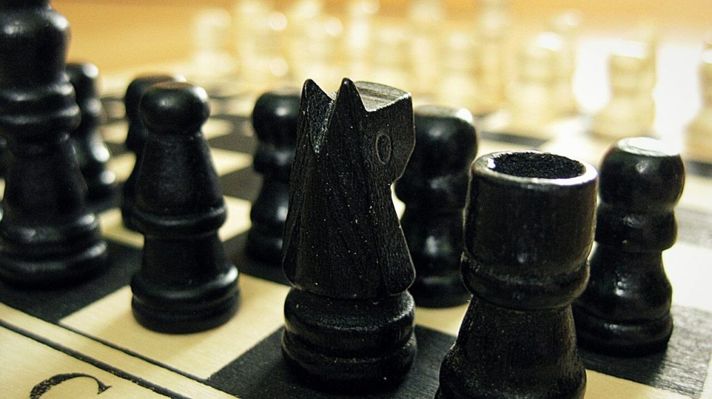 chess set black pieces