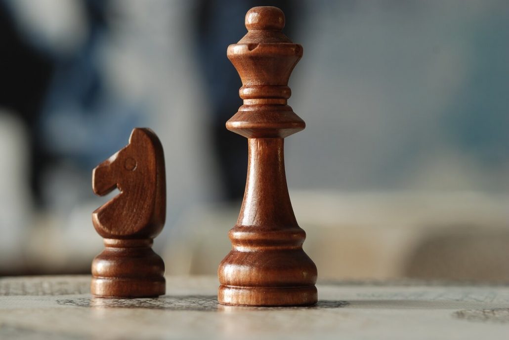 Pawn and the Queen, game, chess, entertainment, HD wallpaper