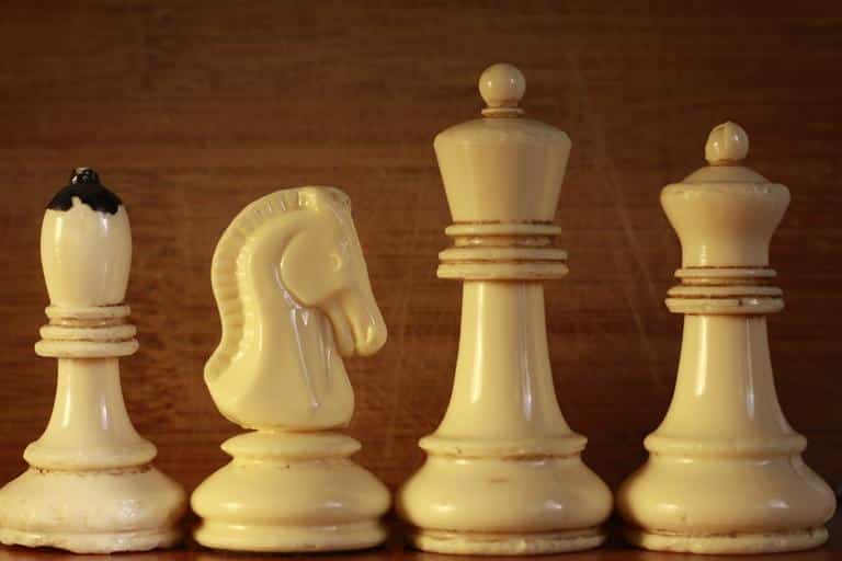 bishop chess piece white