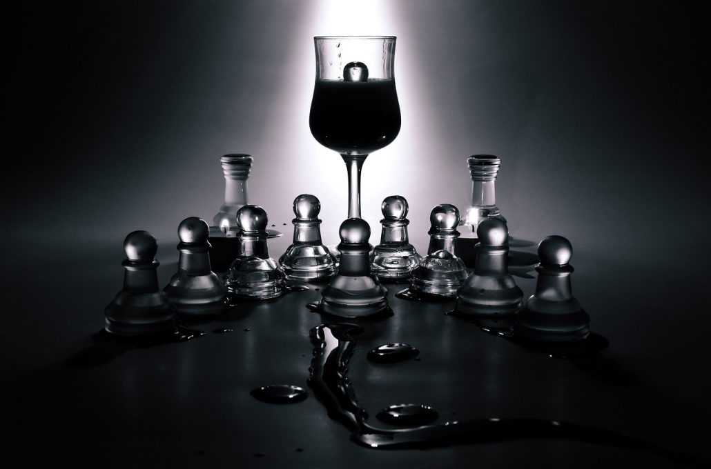 chess glass