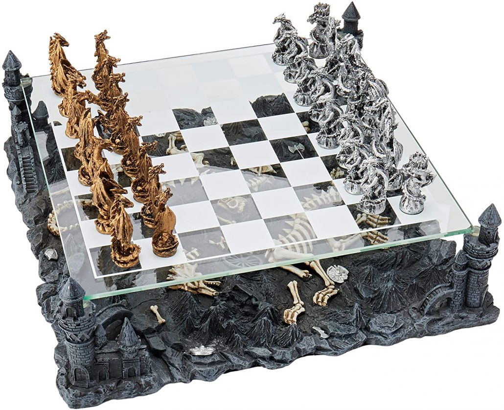glass chess set chesshouse amazon