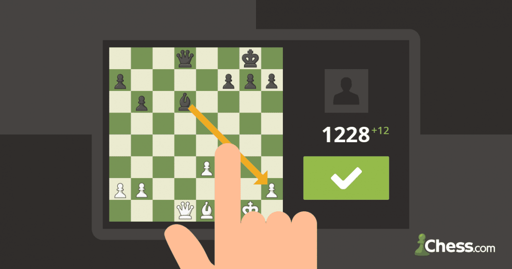chess.comとchesstempo.comでTactics