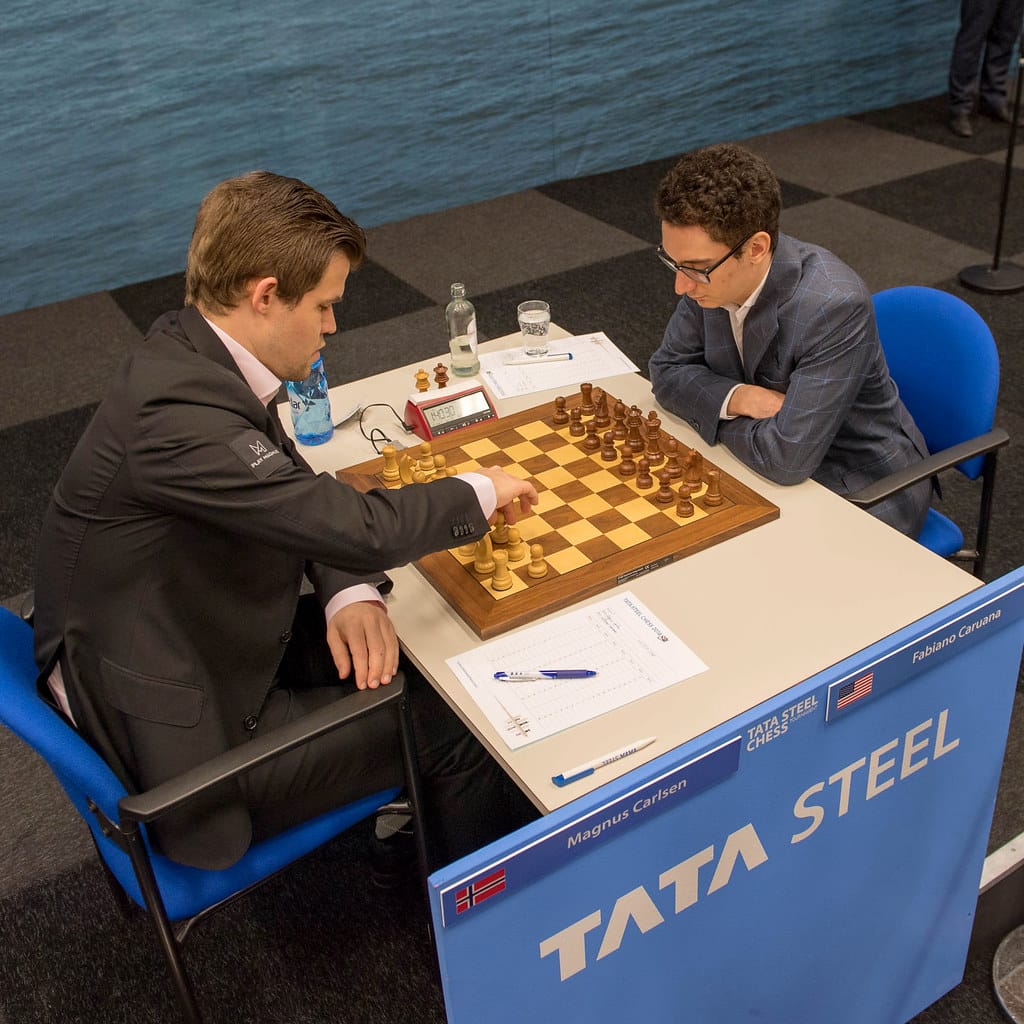 fabiano caruana against carlsen