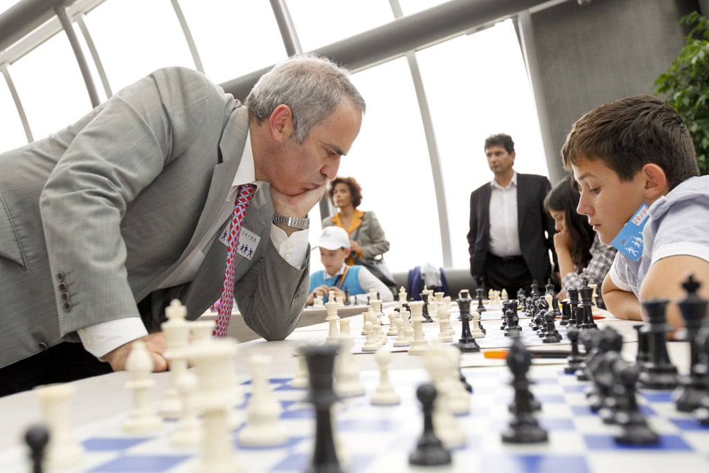 Garry Kasparov Simul