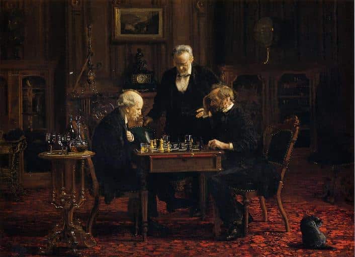chess history playing