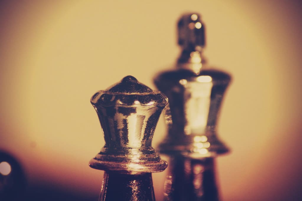 Chess Endgame: King and Queen vs. King and Knight
