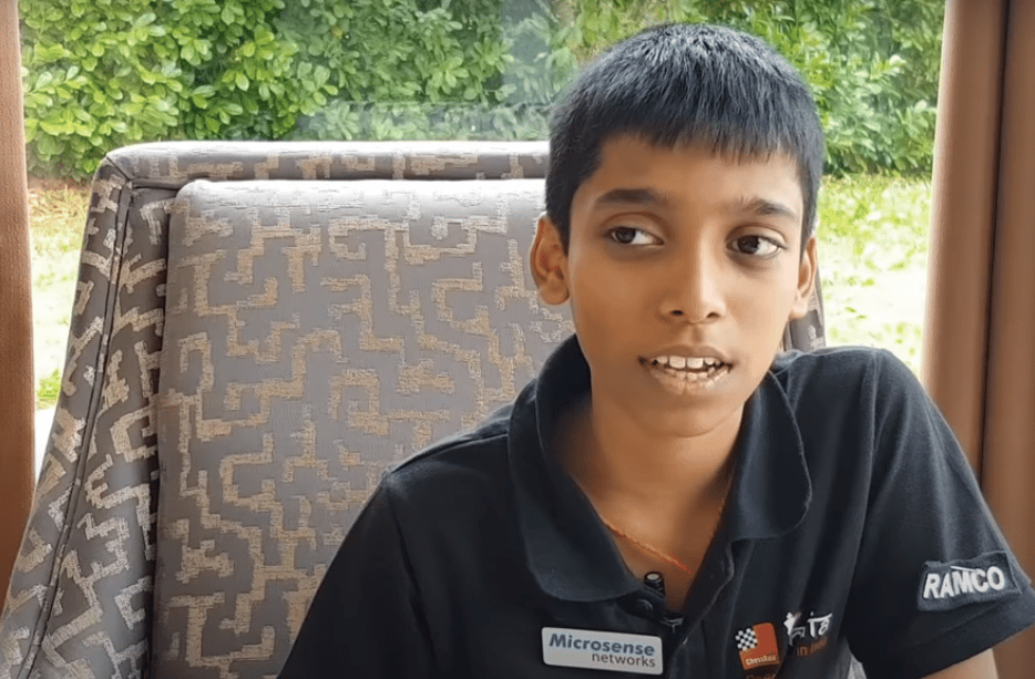 17-year-old Indian GM Rameshbabu Praggnanandhaa Signs With