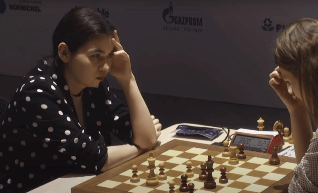 Aleksandra Goryachkina, Sub-champion of the World! Top 100! 1 Aleksandra Goryachkina playing