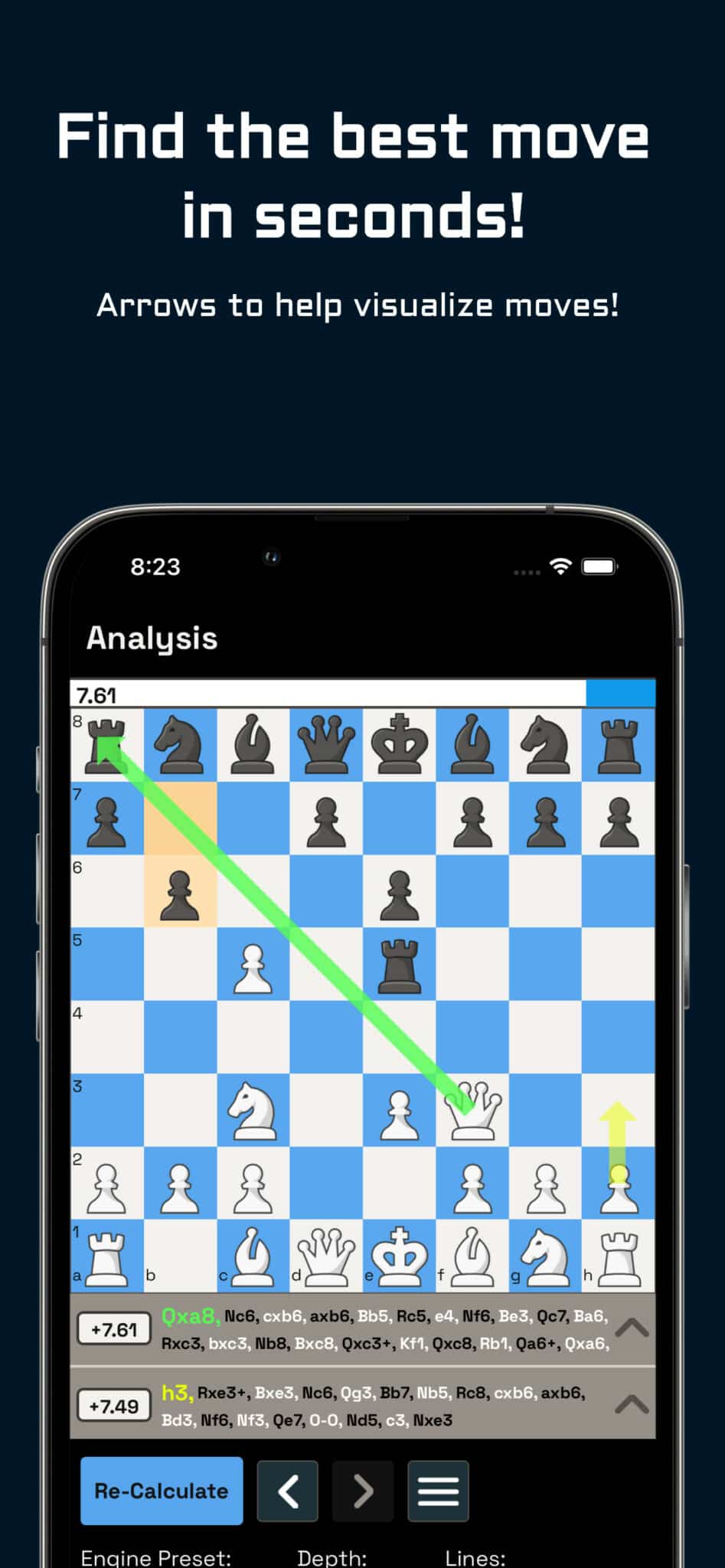 ▷ Chess Move Calculator – Master the Game of Chess