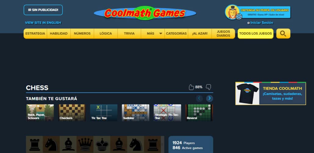 Chess CoolMath Games