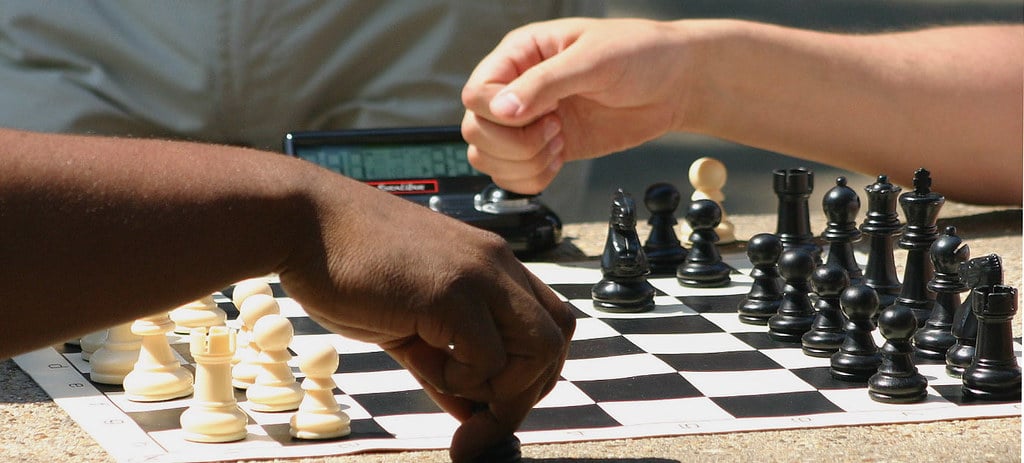 When Zane and Nadakhan were playing chess on the boat, they recreated the  checkmate from one of the most famous games of all time, The Immortal Game,  despite playing a completely different