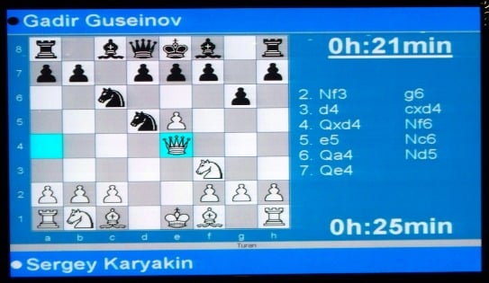 Chess agains computer