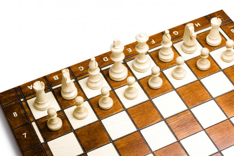 What are the 16 pieces called in chess?