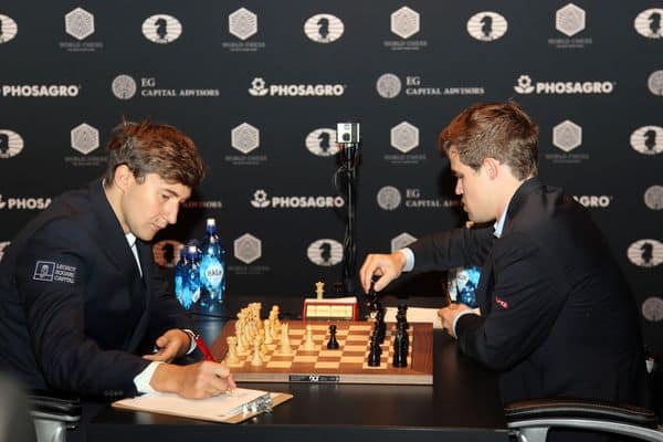 Who won the 2022 chess Championship?