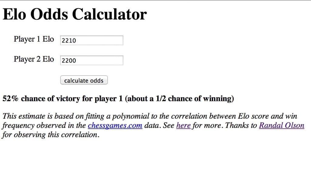 how to get a chess rating, chess elo rating calculator