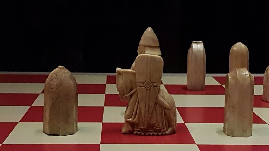 How old is the Isle of Lewis chess set?