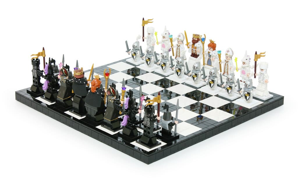 Lego chess set