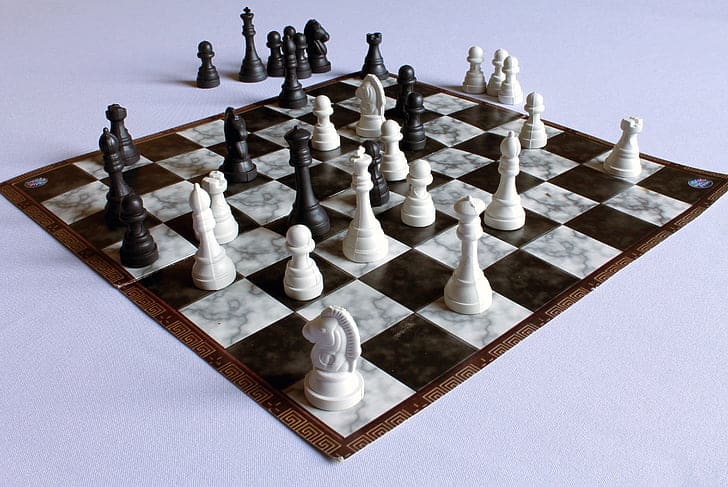 Marble chess set