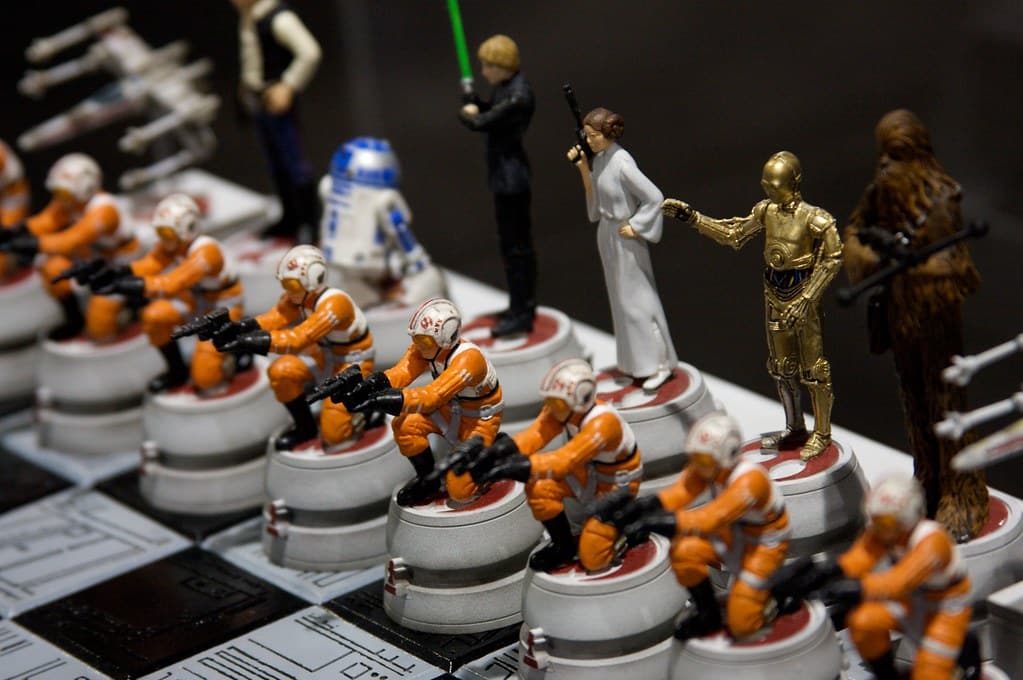 Star wars chess set