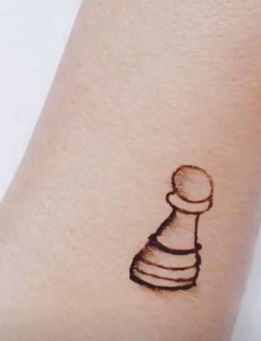 Chess tattoo
